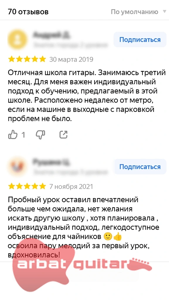 Уроки игры на гитаре